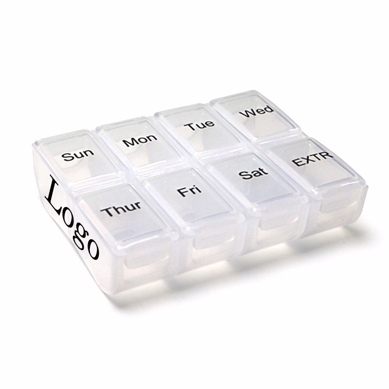 8 Case Rainblow Pill Box Tablet Box
