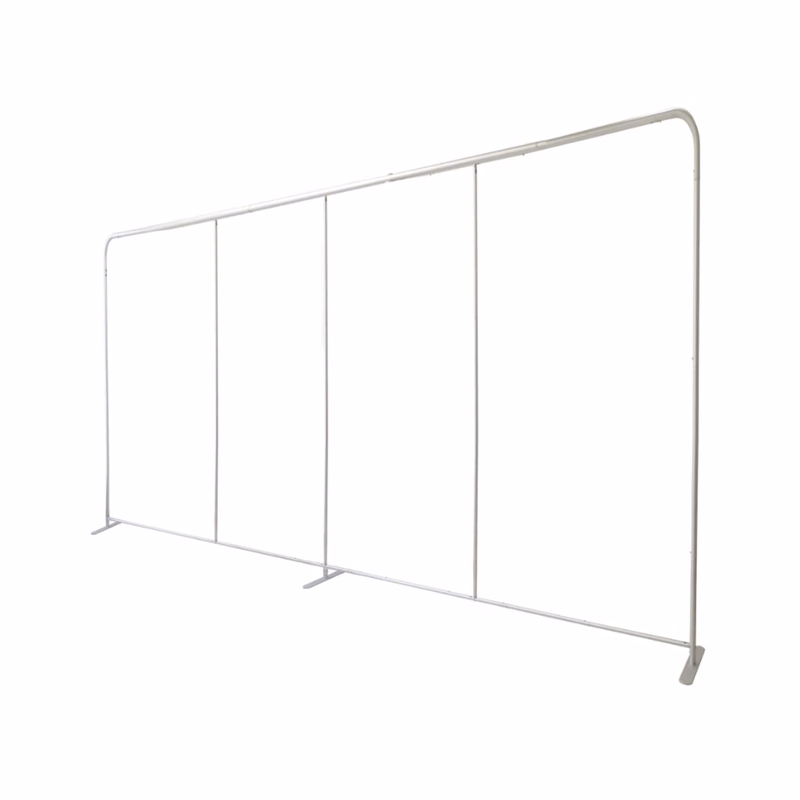 15'W x 8'H' EuroFit Straight Wall Hardware Only, Frame and Carry Case. Graphics are not included