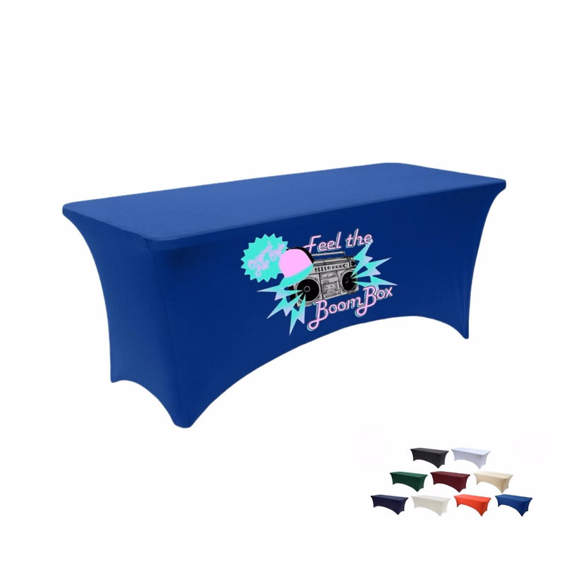 6'Spandex Fitted Stretch Table Cover