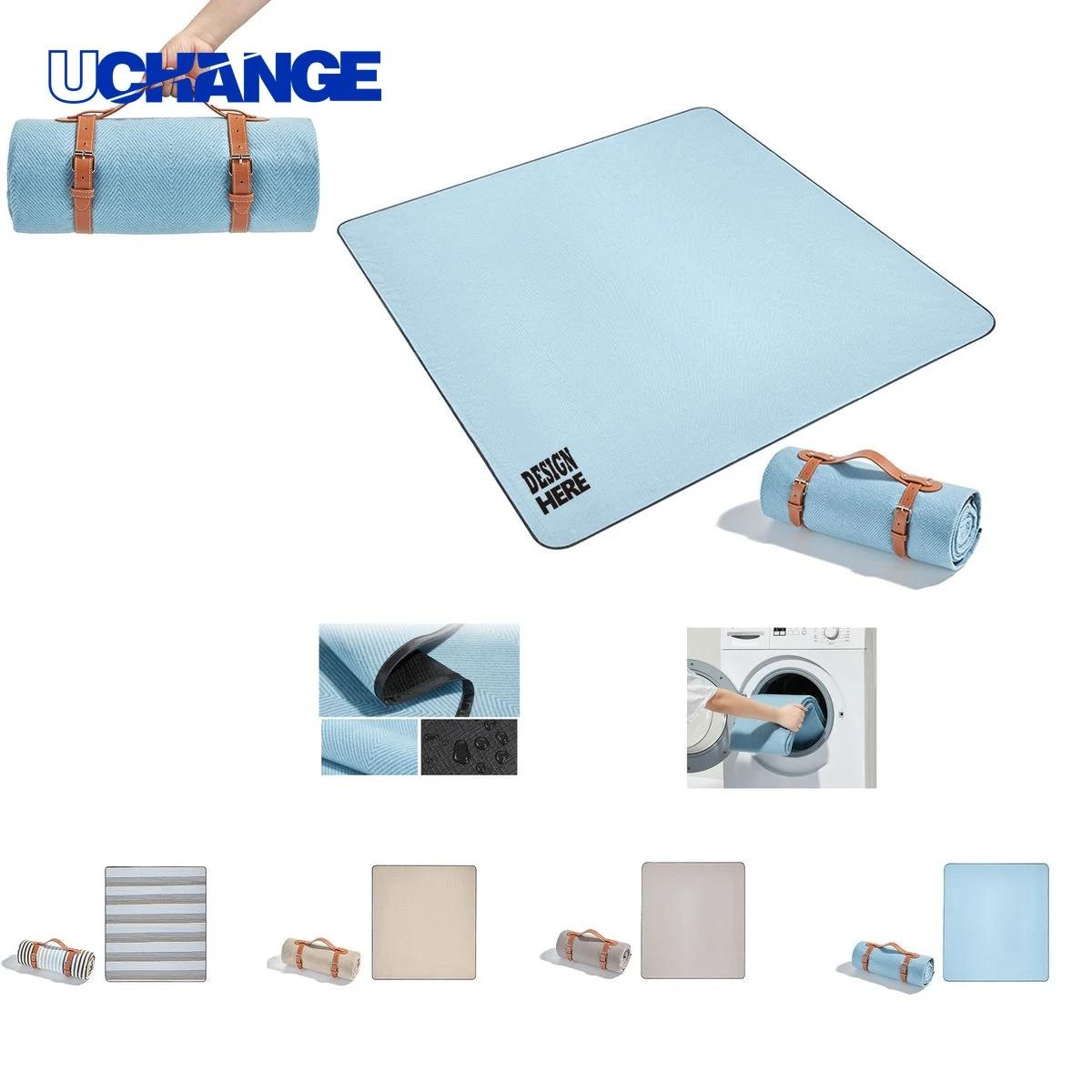 Cotton Foldable Picnic Mat 1