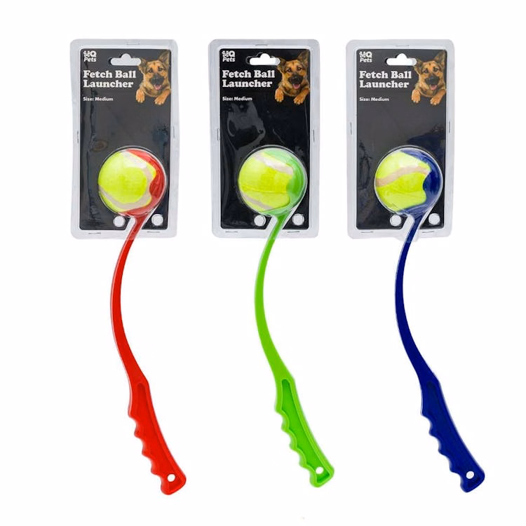 Dog Toy - Medium Fetch Ball Launcher Assorted