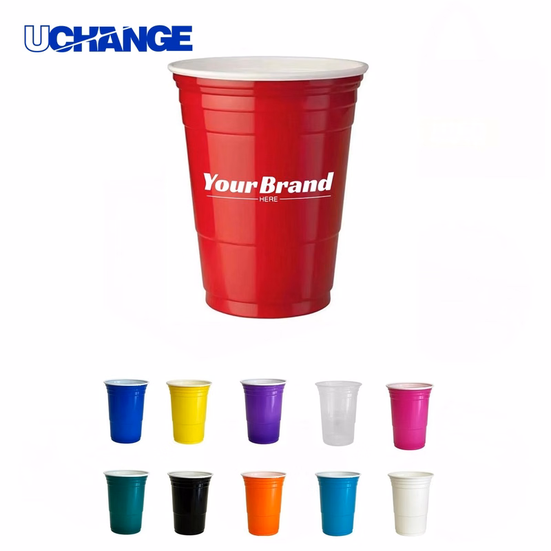 Party Plastic Cup Container (16oz)
