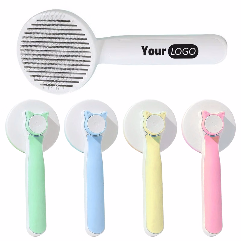 Plastic Adorable And Efficient Pet Grooming Brush