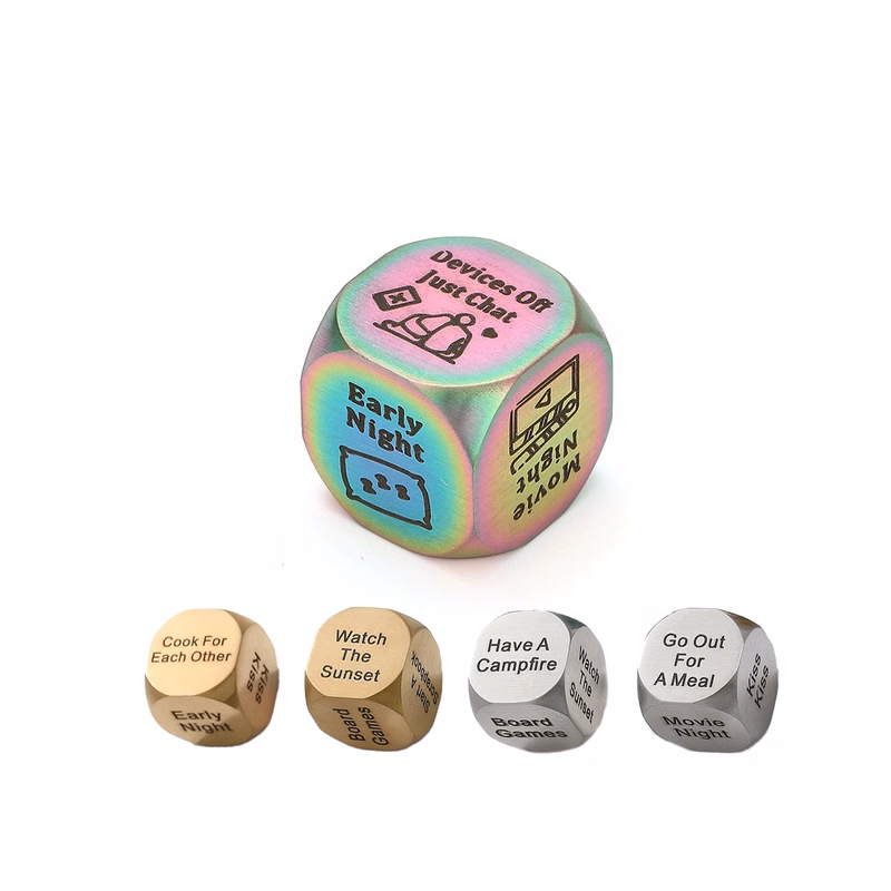 Stainless Steel Decision Dice