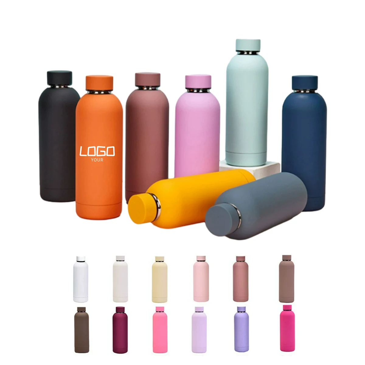 16 oz Stainless Steel Vacuum Bottle 1