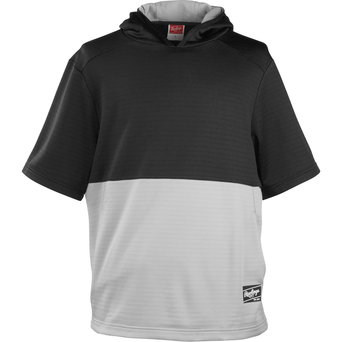 Rawlings Adult Colorsync Performance Short Sleeve Hoodie, custom hoodie or sweatshirt with logo imprint 1