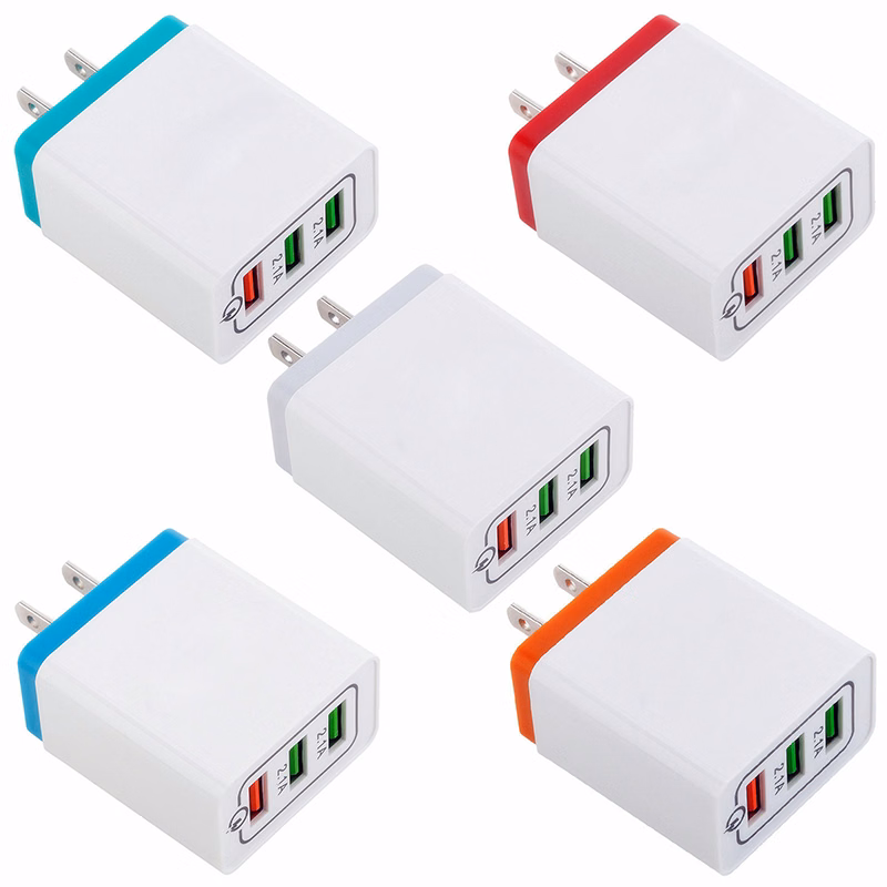 3 USB ports AC Adapter Charger