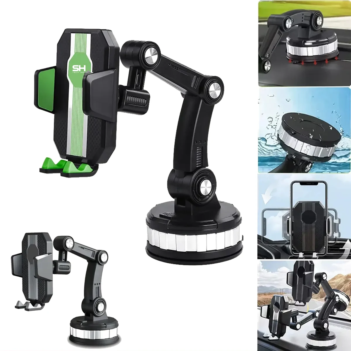 Suction Cup Phone Holder Desk Stand 1