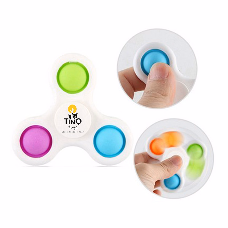 3 Bubbles Pop-it Fidget Spinner