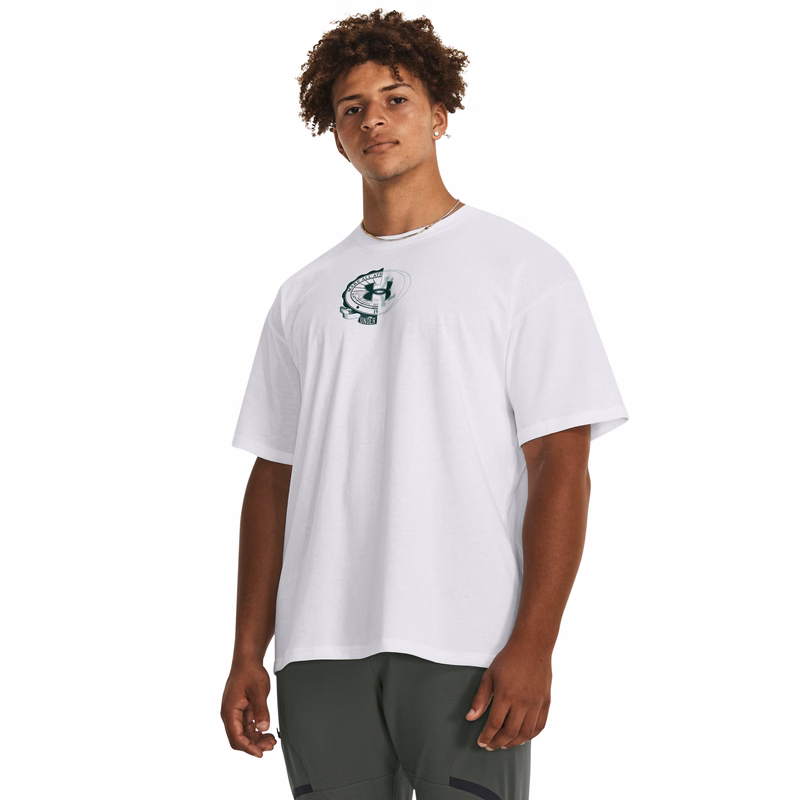 UA Split Logo Oversized Heavyweight Men's Short Sleeve