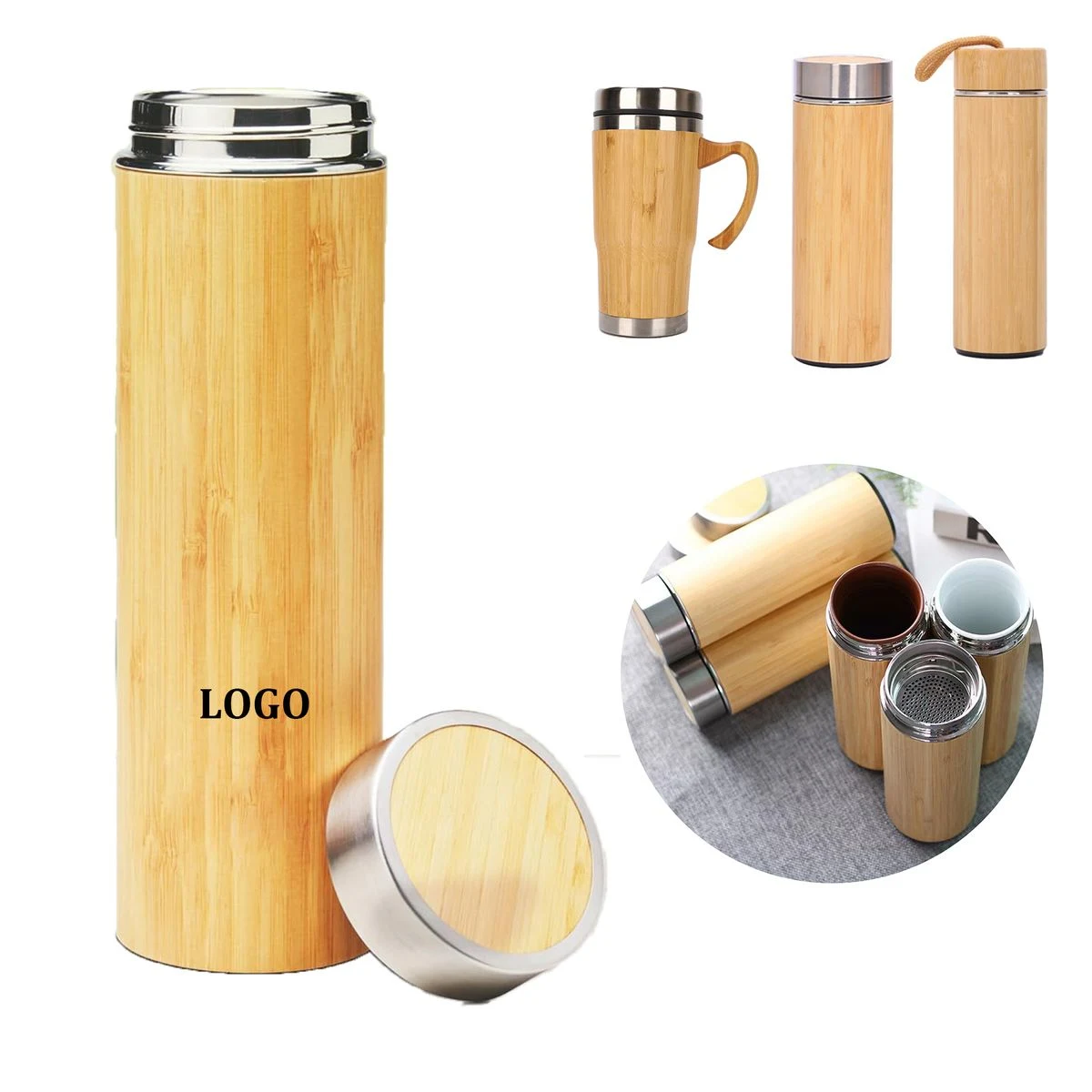 Premium Bamboo Tea Bottle 1