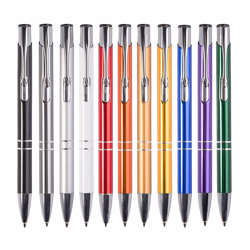 Aluminum Click Action Ballpoint Pen