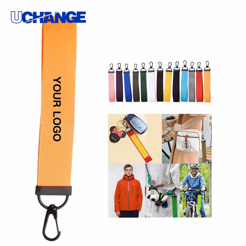 Nylon Ribbon Keychain Lanyard Strap for Everyday Carry