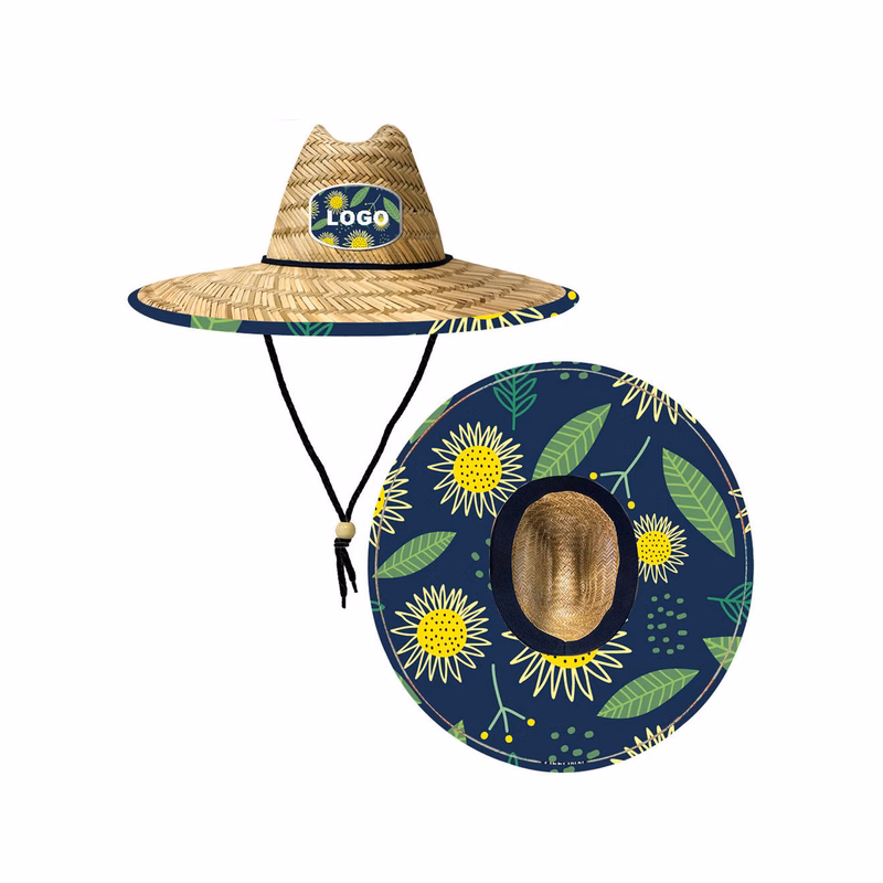 MOQ50 Beach Woven Straw Hat