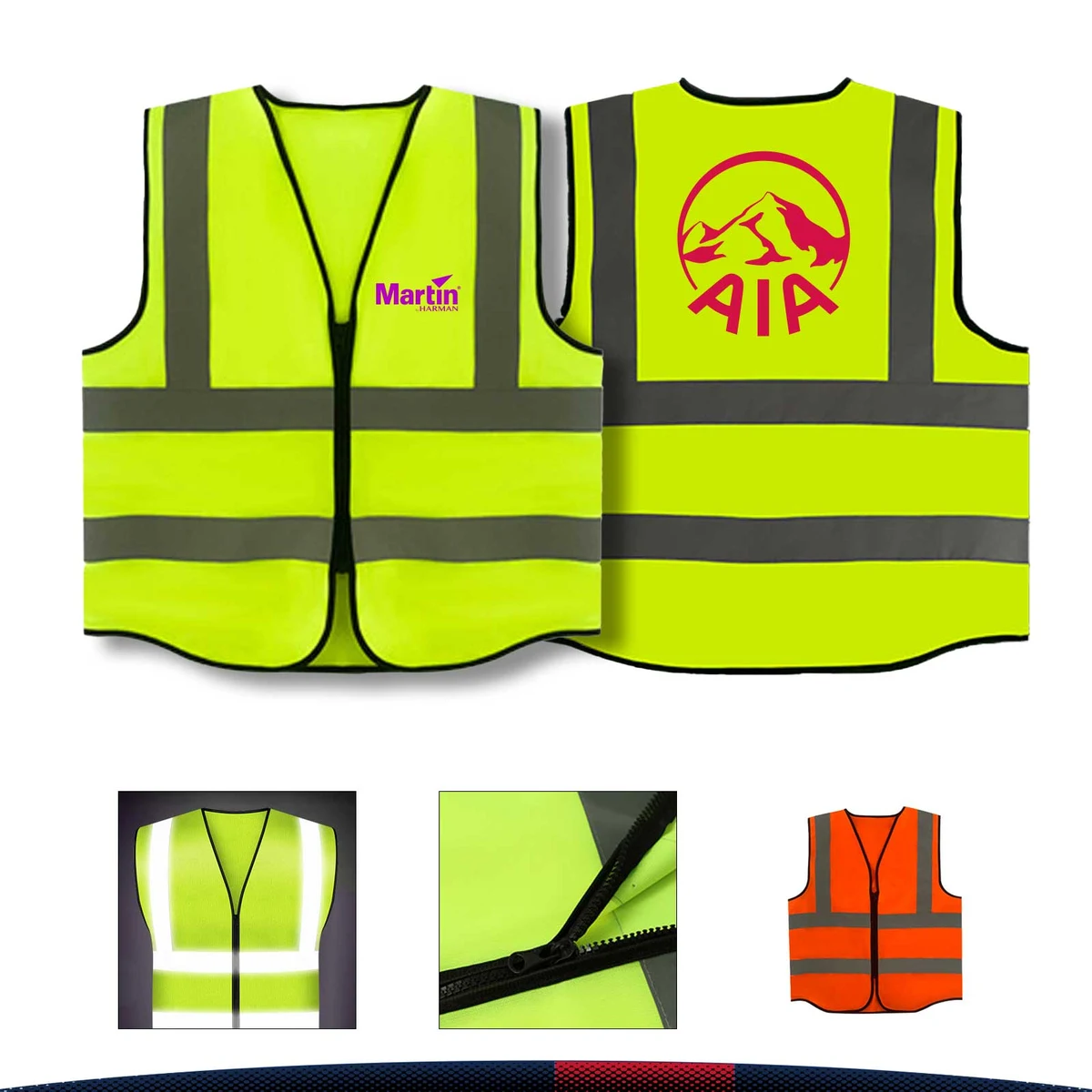 Worker Reflective Safety Vest 1