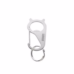 Adorable Cat Shaped Key Holder Carabiners With Bottle Opener