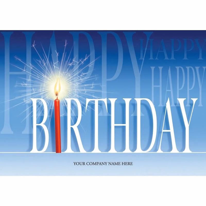 Sparkler Birthday Cards