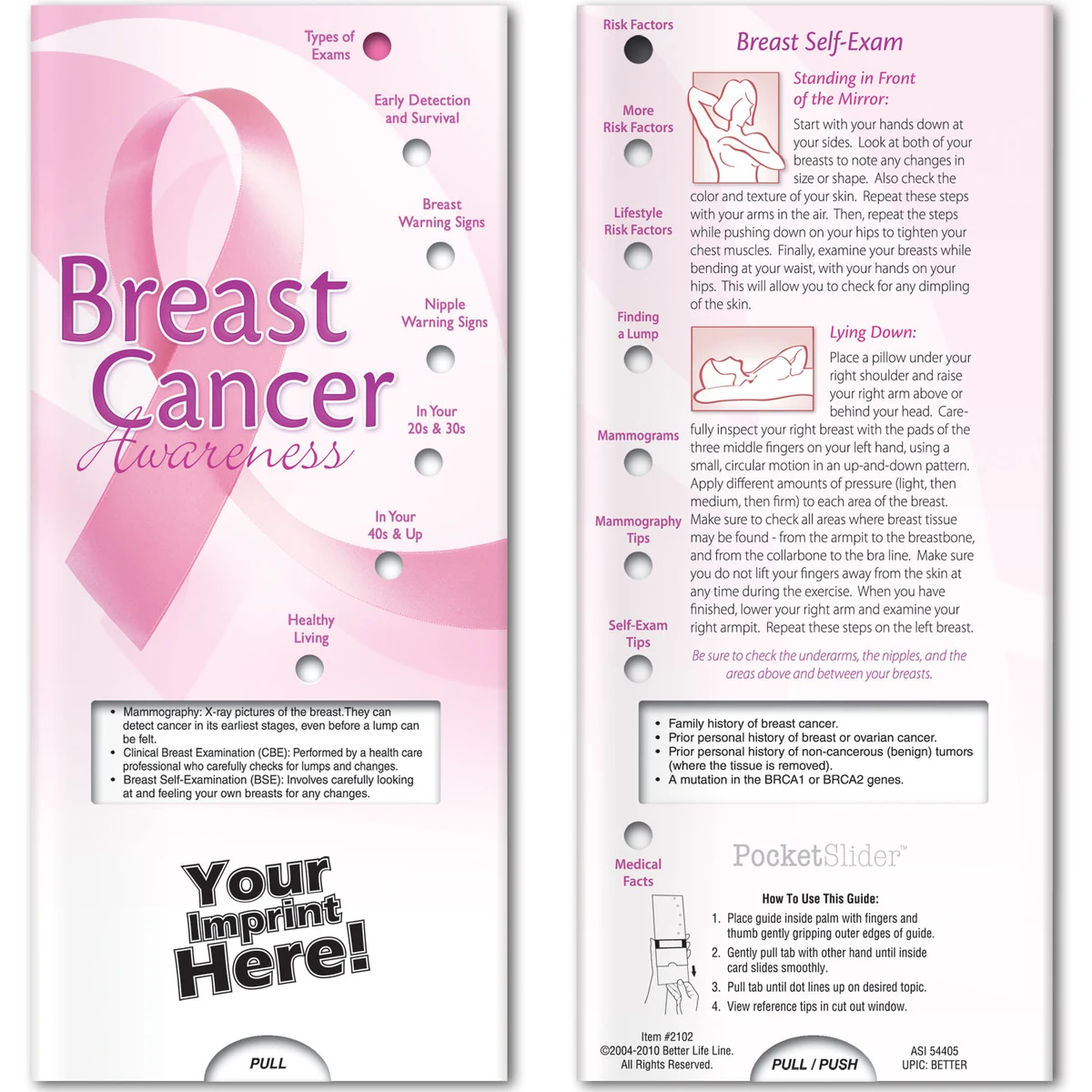 Pocket Slider - Breast Cancer Awareness 1
