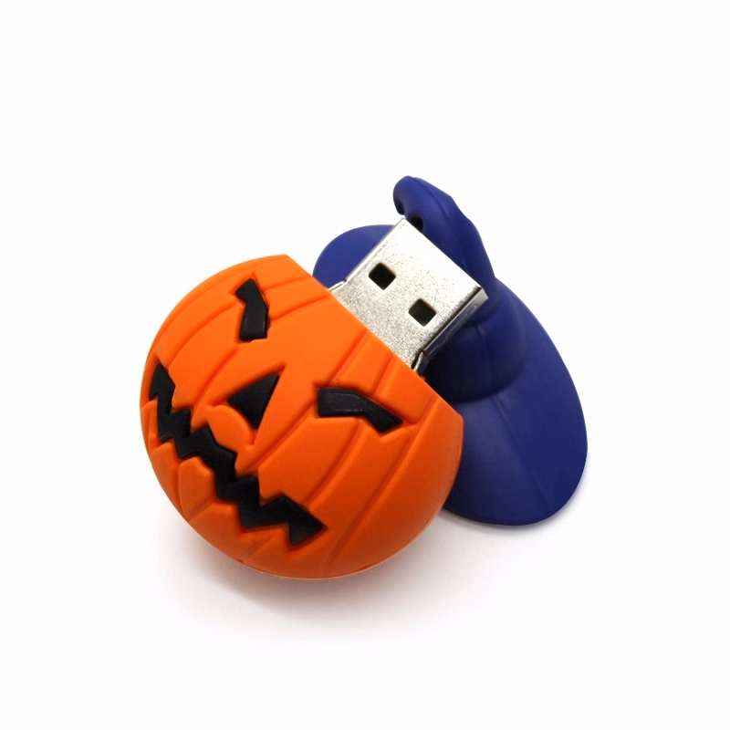 Halloween Pumpkin USB 2.0 U Disk 4/8/16GB