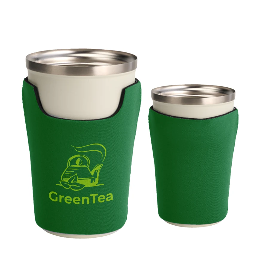 Collapsible Cup Kooler w/ Custom Logo - 3mm Neoprene, custom koozie with logo imprint 1