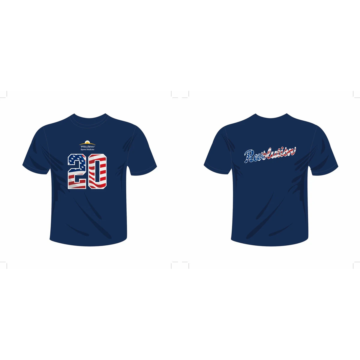 Custom Printed Sports T-shirt 1