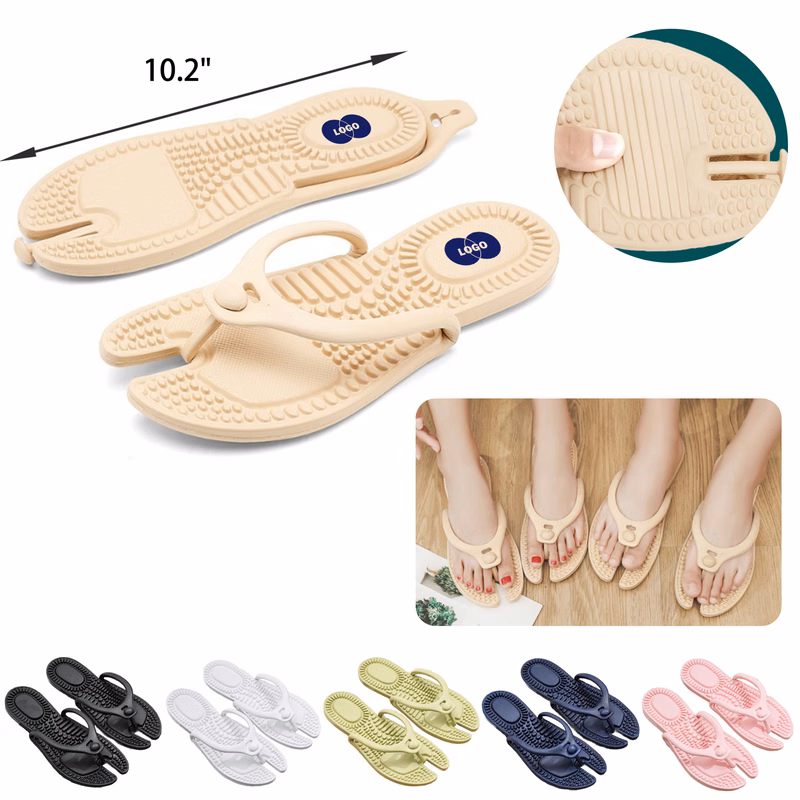 MOQ 50 PCS Stylish EVA Folding Flip Flop
