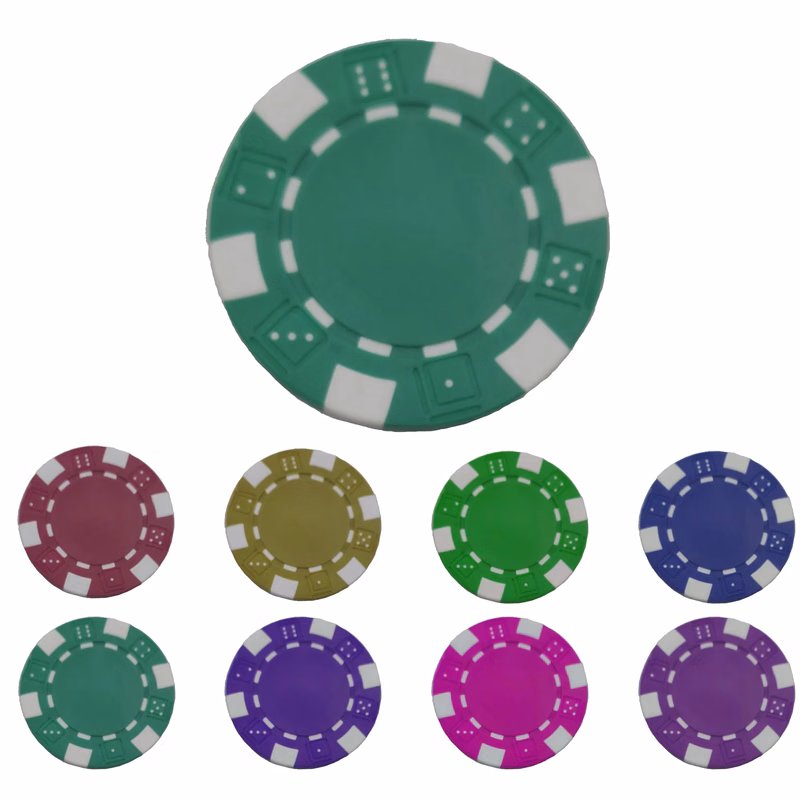 Full Color Poker Chips MOQ 100PCS