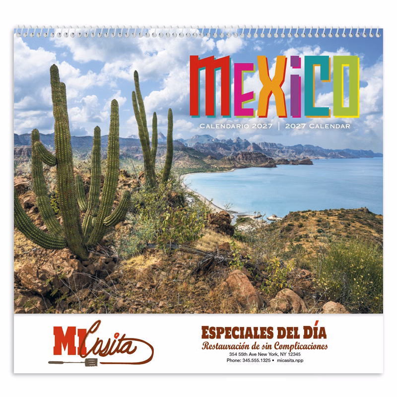 Good Value™ Mexico - Spiral Calendar