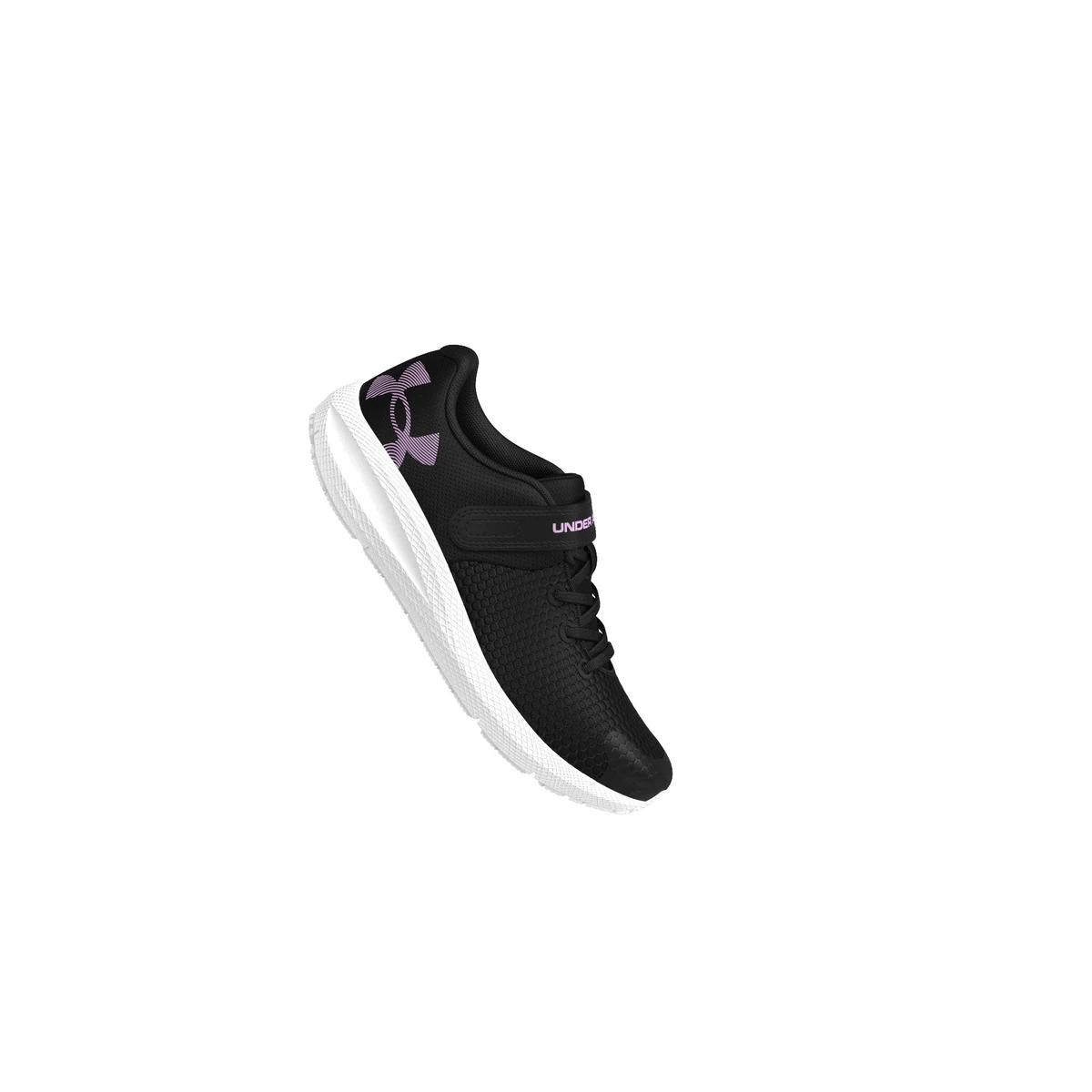 UA Pursuit 2 AC Big Logo Girls' Pre-School Running Shoes 1