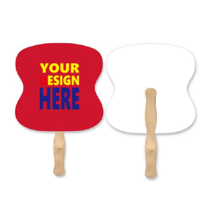 Bread Slice Hand Fan Full Color 1