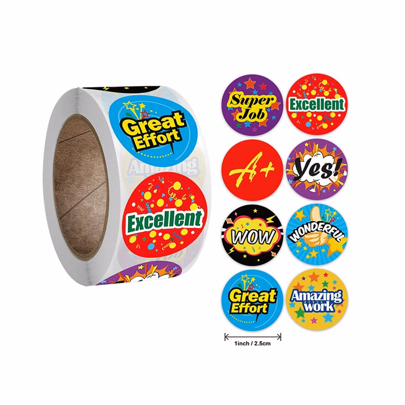 Cute Reward Motivational Stickers