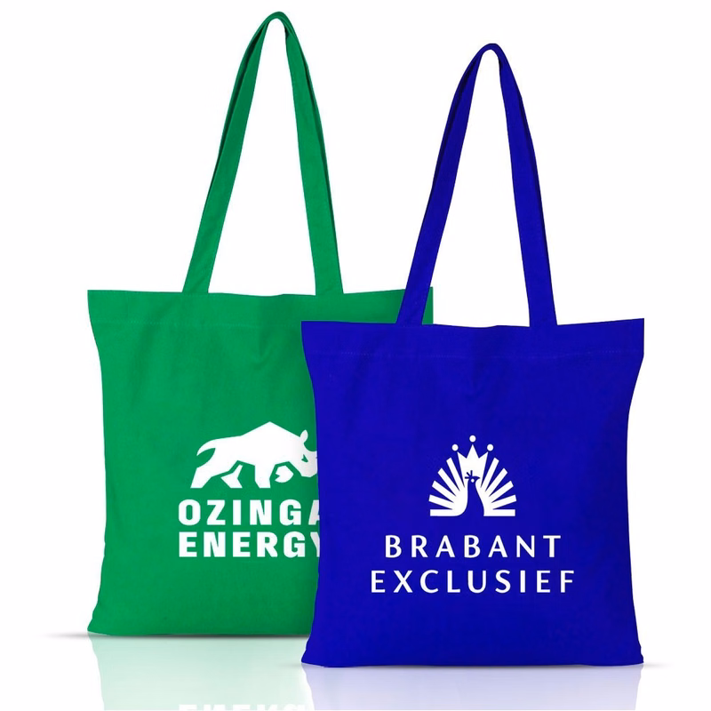 Eco Friendly Colored Cotton Tote Bag (15" X 16")
