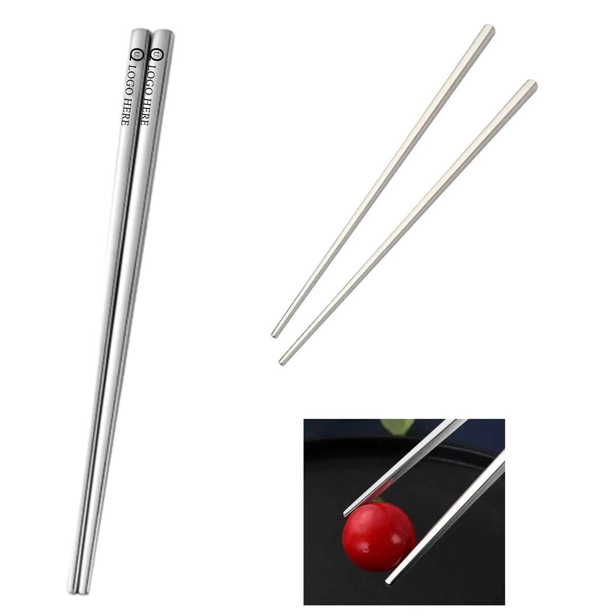 Stainless Steel Chopsticks 1 Pair 1