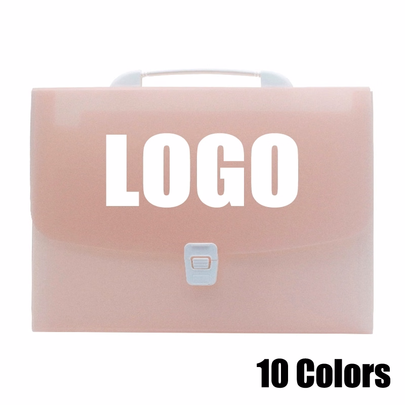 PP Plastic 7-Pocket Expanding A4-Size Portfolio File Folder