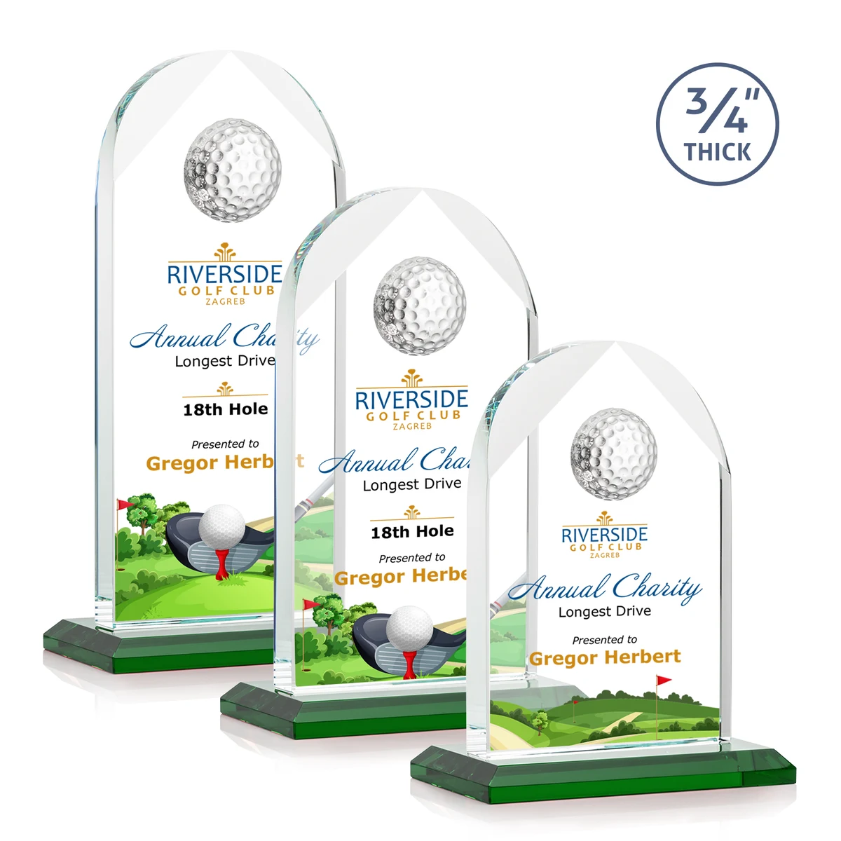 Blake Golf VividPrint™ Award - Green 1