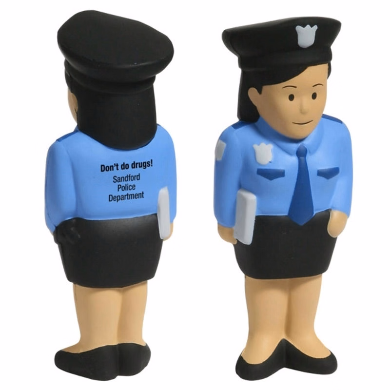 Policewoman Stress Balls