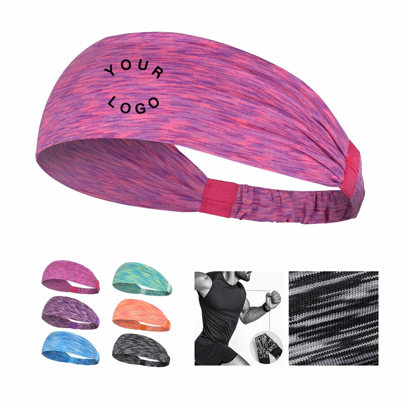 Durable Workout Headband for Sports with Full-Color Branding
