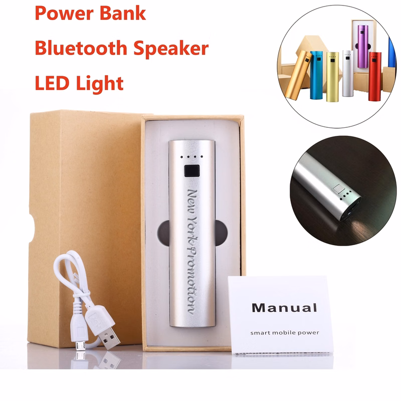 Multifunction 3 in 1 Power Bank & LED & Bluetooth Speaker