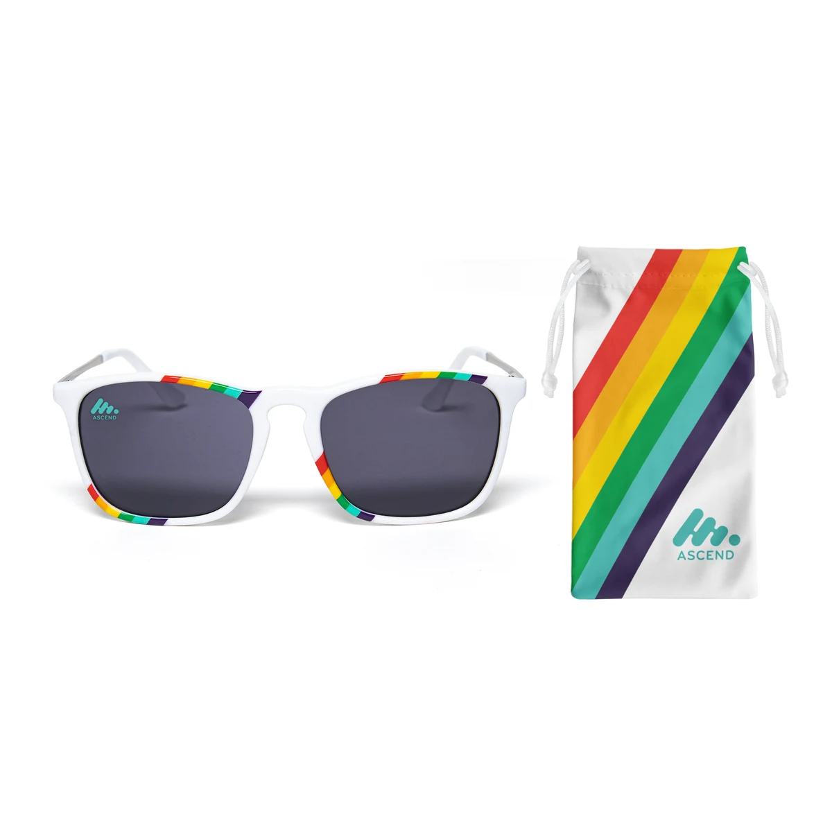 PMS Ear Pieces with Full-Color Pouch Brooklyn Sunglasses 1