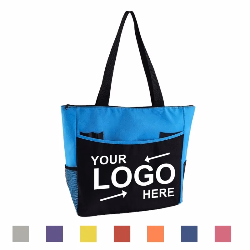 Tote Bag With Multiple Pockets