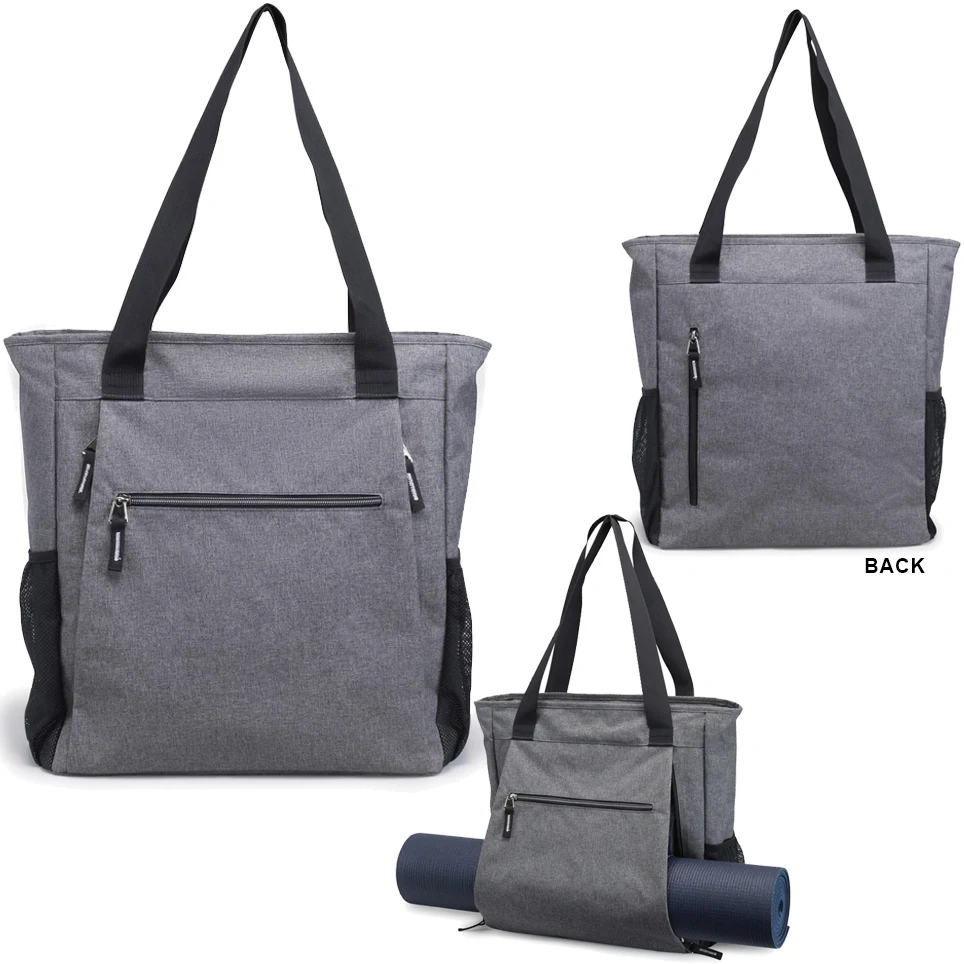 Heathered Versatile Tote Gym Bag 1