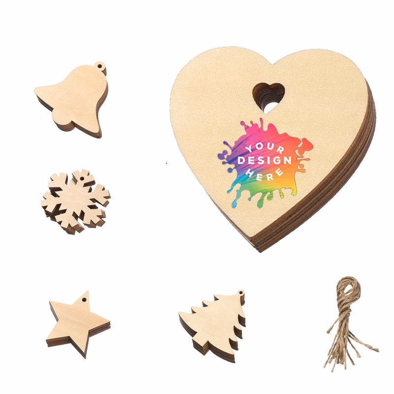 Full Color Wooden Tree Pendant