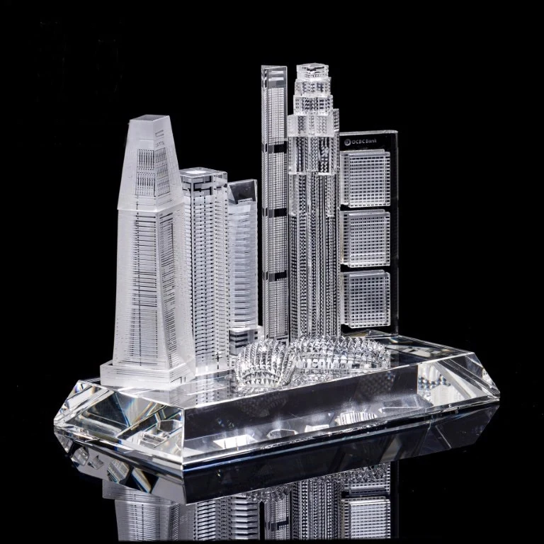 Crystal 3D Building Model 1