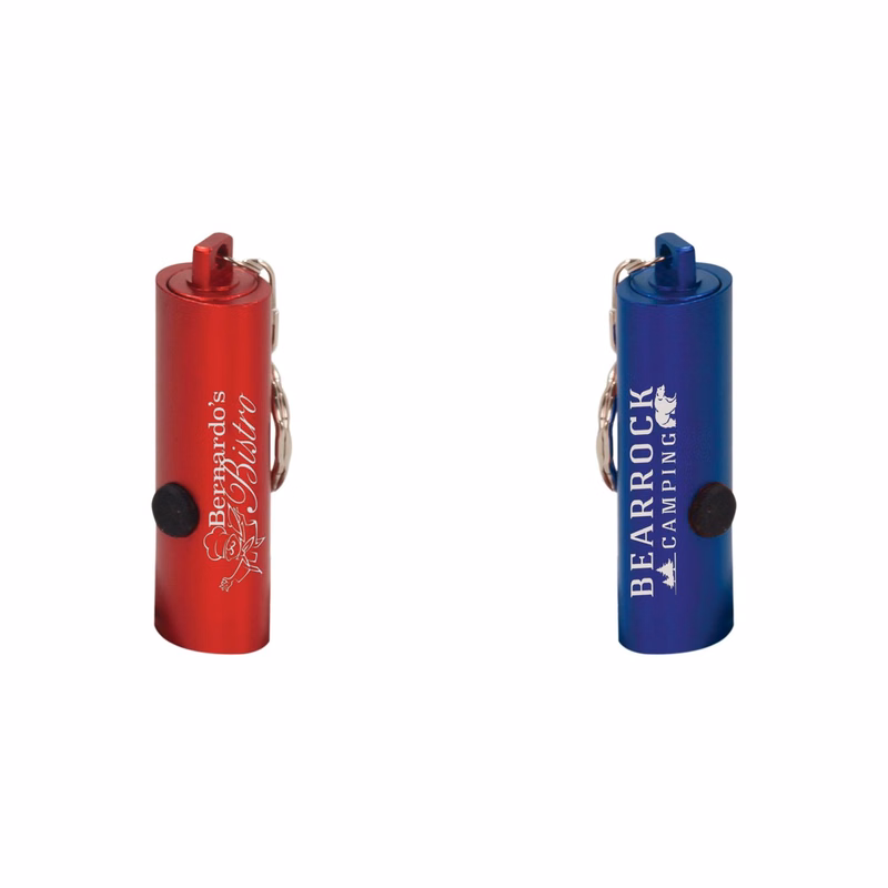 2 3/8" 3-LED Flashlight with Keychain