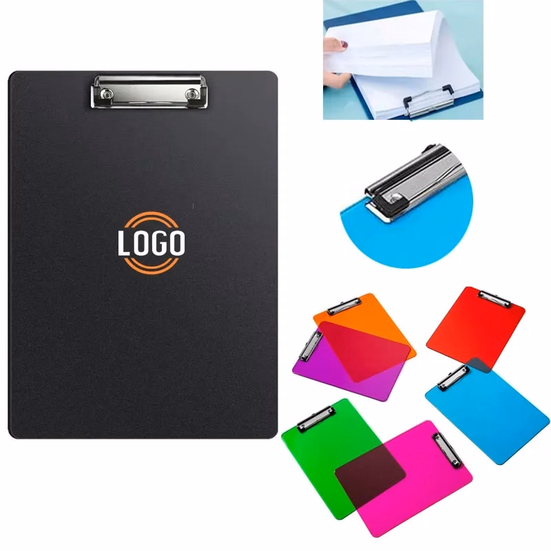 Plastic Clipboards with Low Profile Clip