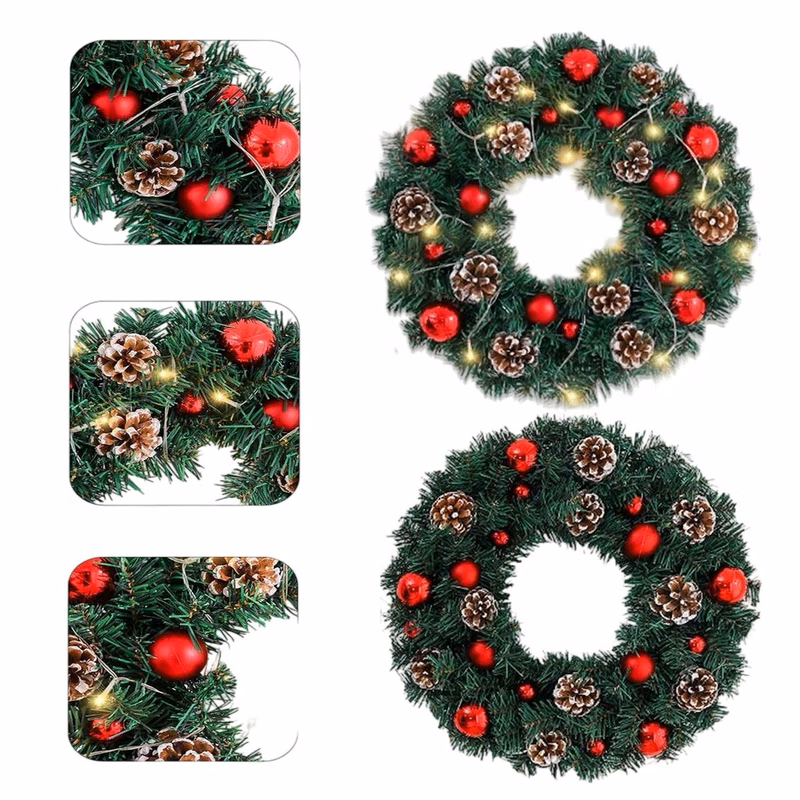 Artificial Greenery Christmas Wreath