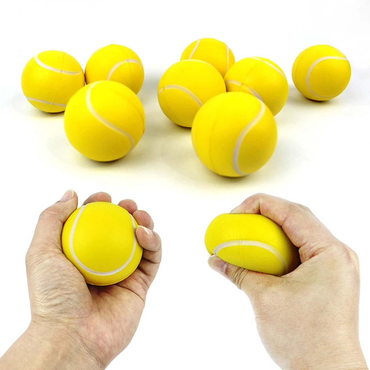 PU Foam Soft Stress Reliever Tennis Ball 1