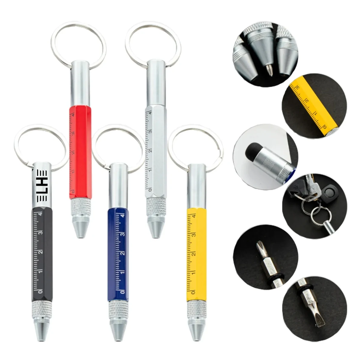 6 in 1 Keychain Tool Pen 1