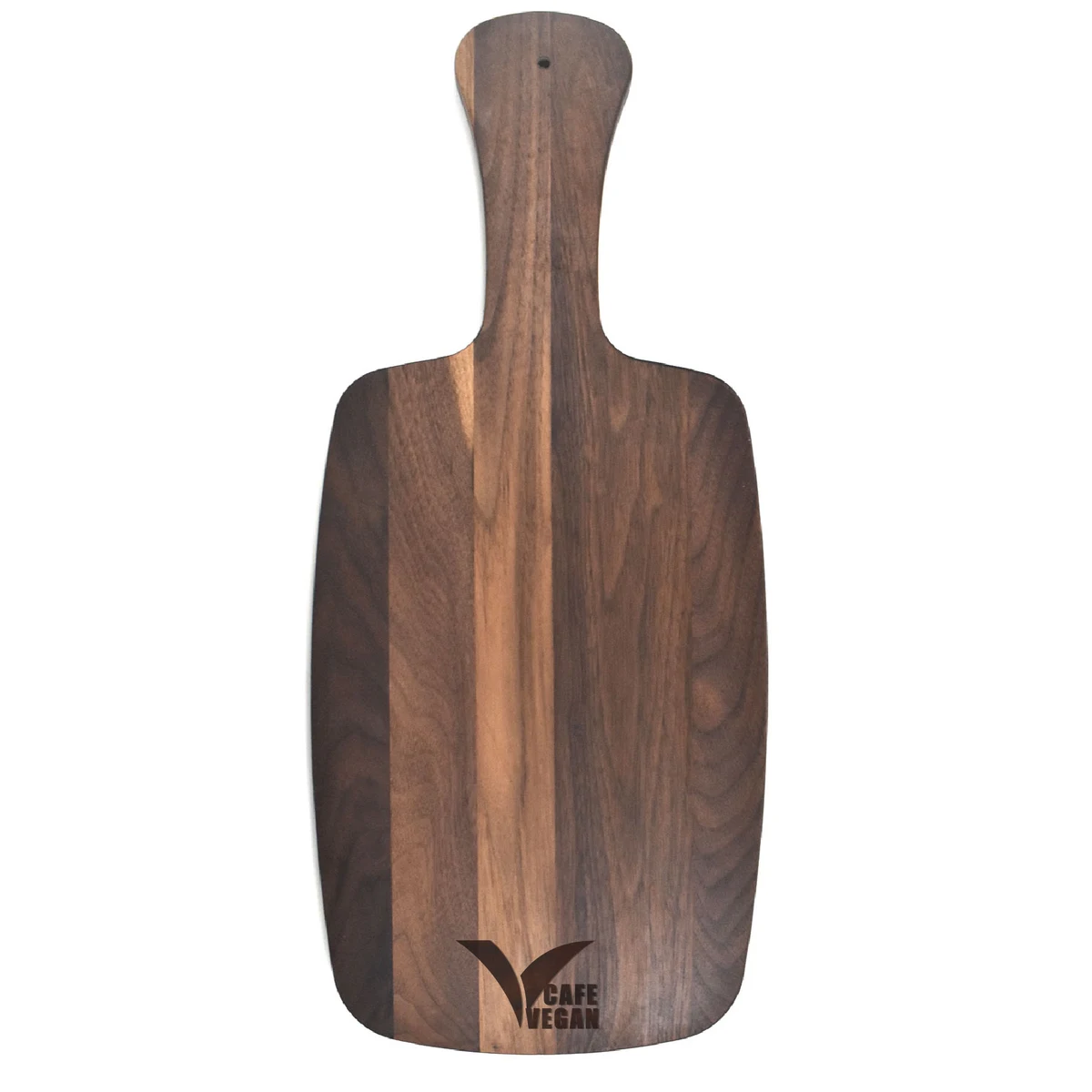 8" x 18 1/2" Walnut Paddle Cutting Board 1