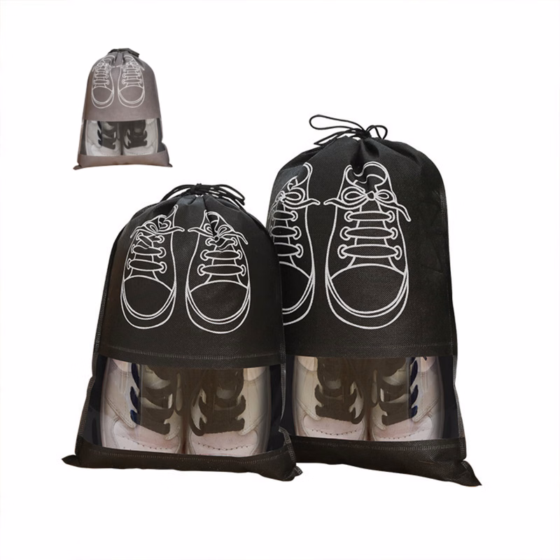 Reusable Drawstring Footwear Storage Pouch